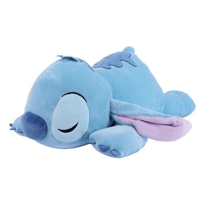 Miniso Peluche Disney Stitch Acostado Felpa Azul 63x59 Cm | Envío gratis