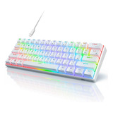 Teclado Mecánico Rk Royal Kludge Rk61, 60%, Rgb, Usb-c