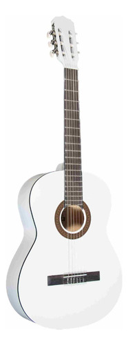 Guitarra Clásica Aria Fiesta Blanca Fst-200 Wh Color Blanco