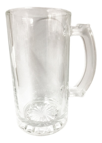 Tarro Cervecero Transparente 16 Oz Sublimación | 6 Piezas
