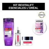 Kit L'oréal Paris Sérum, Agua Micelar Y Crema Revitalift + Mascarilla Regalo