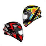 Capacete Ebf Xtroy Ff526 Esportivo C/narigueira Mais Vendido