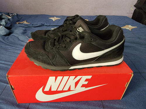 Zapatillas Nike Md Runner 2 Hombre Original Negro Usadas 42