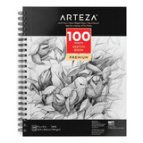 Cuaderno Dibujo Espiral 100h Microperforado 22.9x30.5 Arteza