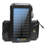 Banco De Energía Solar 36800 Mah, Cargador 18 W Pd