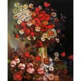 Cuadros Impresionistas Flores Van Gogh 50x70