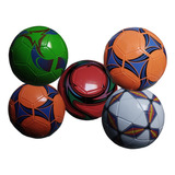 5 Balones De Futbol #5 Economico Colores Surtidos 