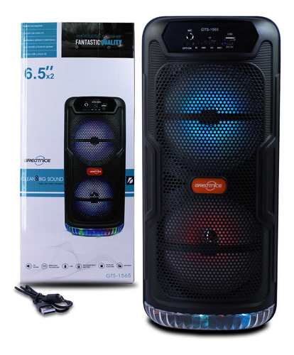 Bocina Bluetooth Tipo Torre 6.5 X 2 Greatnice Gts-1565