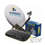 Receptor De Tv Vivensis Vx10 Sat Hd + Antena Banda Ku + Lnbf