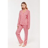 Pijama Camisero Con Pantalon Art 10112 Full Of Star