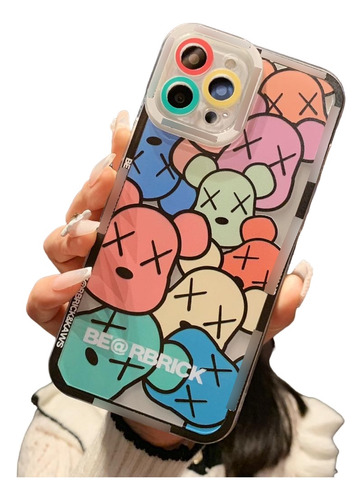 Funda Bear Faces Oso Para iPhone Varios Modelos