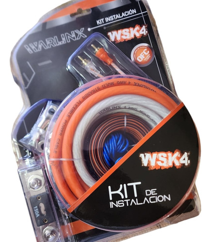 Cable Kit Instalacion De 1 Rca Macho A 1 Rca Macho War Linx Wsk4 Wsk4 De 5.1m