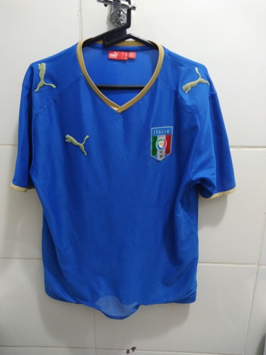 Camisa Seleção Da Itália De Futebol 2009 Azzurra Italiana