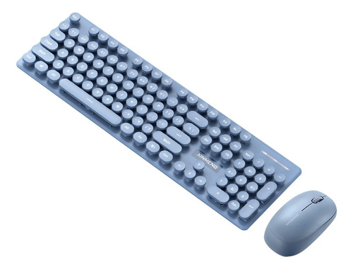 Juego De Teclado Y Ratón Inalámbricos, Teclado Usb De 104 Te