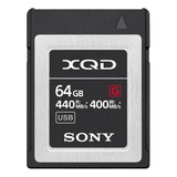Tarjeta De Memoria Sony Qdg64f/j  G Series 64gb