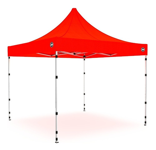 Carpa 3h Plegable 3x3m  Aluminio + Techo