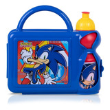 Lonchera Para Niños Sonic Infantil Lunch Almuerzo Comida