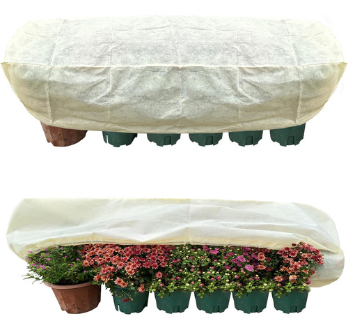 Manta Rectangular Para Plantas De Invierno,