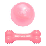 Kit Combo Kong Ball Puppy + Kong Goodie Bone Puppy