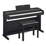 Piano Yamaha Ydp144 Arius Series Con Banco, Negro