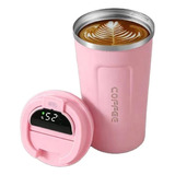 Vaso Termico Sensor Temperatura Coffee 510 Ml Acero Mt09013