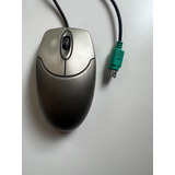 Mouse Óptico Genius Ficha Ps2 Vieja Para Pc Usado 