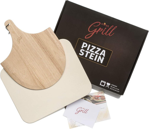 Pizza Stone By Hans Grill Baking Stone For Pizzas Use In  Aa