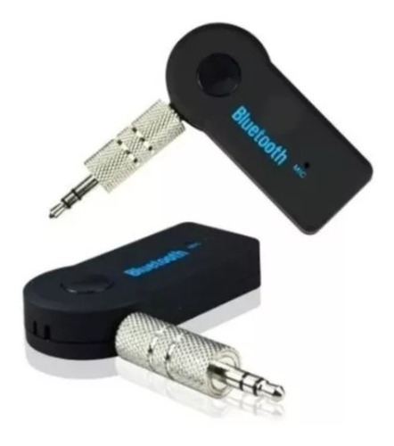 Receptor Bluetooth Audio Auxiliar Auto Microfono Manos Libre
