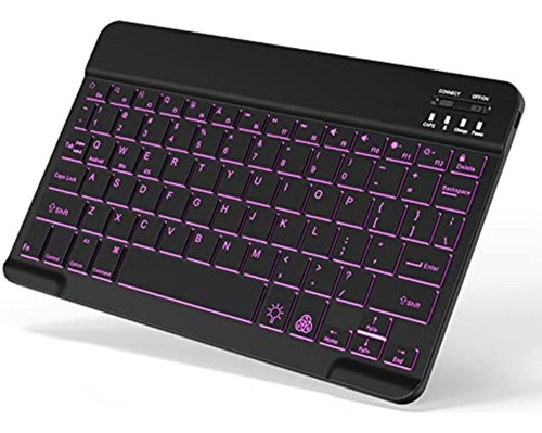 Teclado Bluetooth Retroiluminado Pequeño Portátil Portátil T