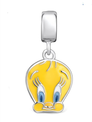 Charm Plata S925 Dije Looney Tunes Dije Compatible Pulseras