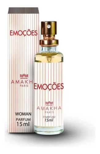 Perfume Feminino Emoções Amakha Paris 15ml Para Bolsa Bolso