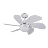 Ventilador De Techo Tramontana 6 Aspas Blanco 30 Pul Coolfan