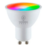 Lâmpada Taschibra 16 Milhões Cores Gu10 Controle Celular Luz Rgb 110v/220v