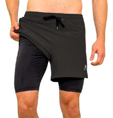 Short Deportivo Con Calza Hombre Ecologico Konko