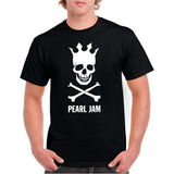 Polera Hombre Estampado Pearl Jam
