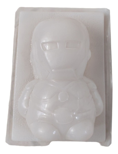 Molde Para Gelatina Jabon Chocolate Forma Iron Man Grande