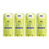 Desodorante En Polvo Ban Fresco, 24h, 2.6 Oz X 4