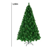 Árvore De Natal Modelo Luxo 260 Galhos 1,5m A0215e