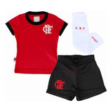 Uniforme Infantil Flamengo Artilheira Feminino Oficial