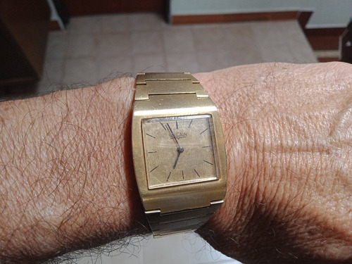 Reloj Vulcain Chapado En Oro