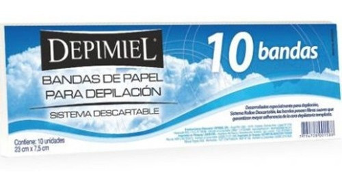 Bandas Depilatorias Depimiel X 100 Profesional Depilación 