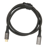 Cable De Extensión Usb C Para Hembra Uhd 8k De 2.6 Pies A 60