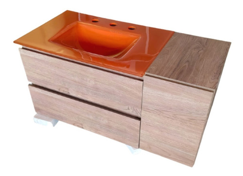 Vanitorio Mueble Baño Modular Combinable 85x40cm Certo Cuota