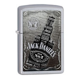 Isqueiro Zippo Jack Daniels Bottle Satin Chrome 29285