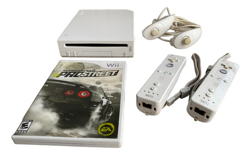 Nintendo Wii Impecable! - Con Need For Speed Y 2 Controles