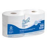 Scott Essential Papel Higienico Jumbo Hoja Doble X4