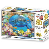 Puzzle Rompecabeza 100 Pzs Prime3d Tiburon En Arrecife 10687