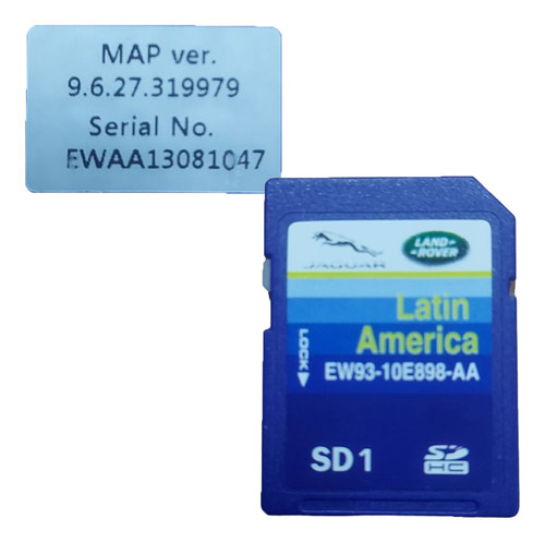 Chip Cartão Sd Gps Land Rover Ewaa13081047 Ew9310e898aa