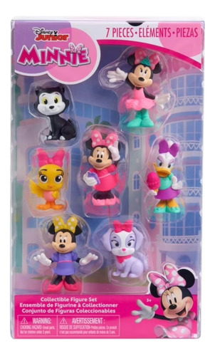 Set De Figuras Minnie Mouse Mascotas Y Amigas 7 Diferentes