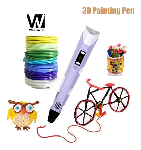Scribbler 3d Pen Impresora Niños 3d Lápiz Barato Magital